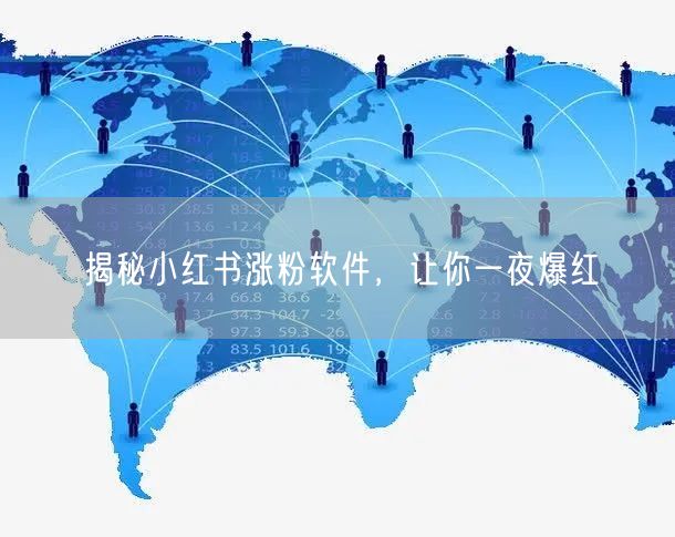 揭秘小红书涨粉软件，让你一夜爆红