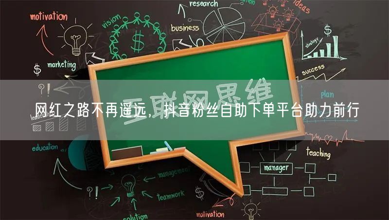 网红之路不再遥远，抖音粉丝自助下单平台助力前行