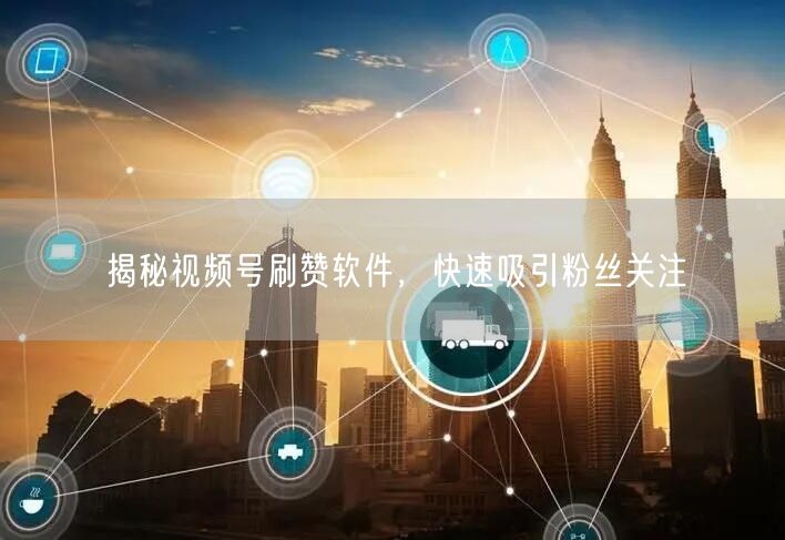 揭秘视频号刷赞软件，快速吸引粉丝关注