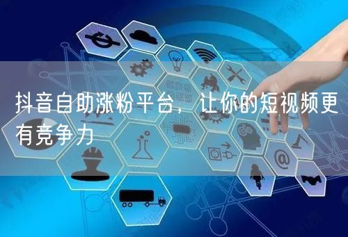 抖音自助涨粉平台，让你的短视频更有竞争力