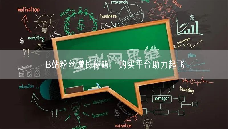 B站粉丝增长秘籍，购买平台助力起飞
